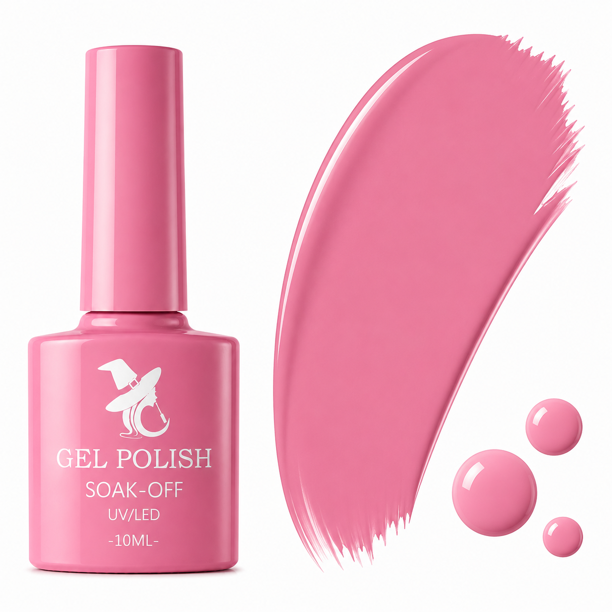 Lakier hybrydowy Pink Harmony klasyczny róż - obrazek 3