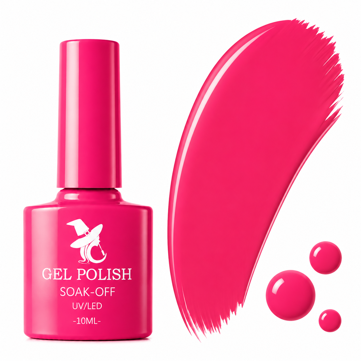 Lakier hybrydowy Raspberry Kiss malinowy - obrazek 3